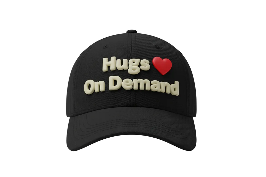 Hugs On Demand Hat Design