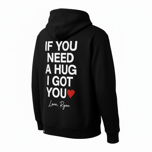 Love Ryan Hoodie - Back View Variant 2