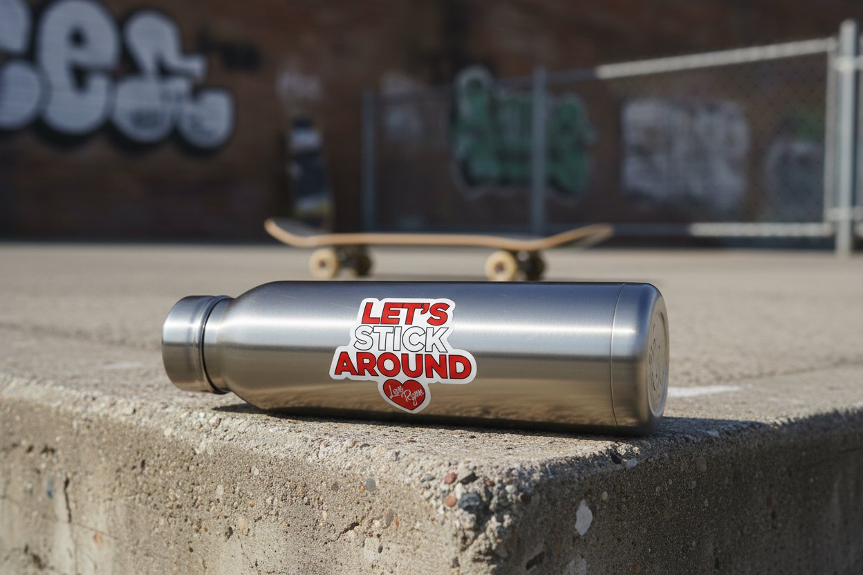 Let's Stick Around | Sticker